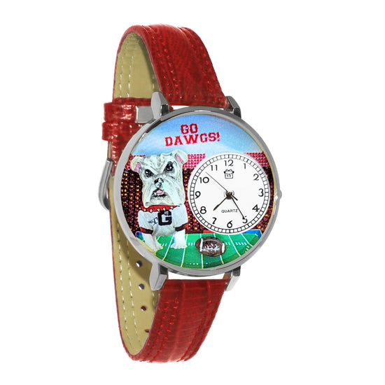 Bulldog Head Football Watch Large Size