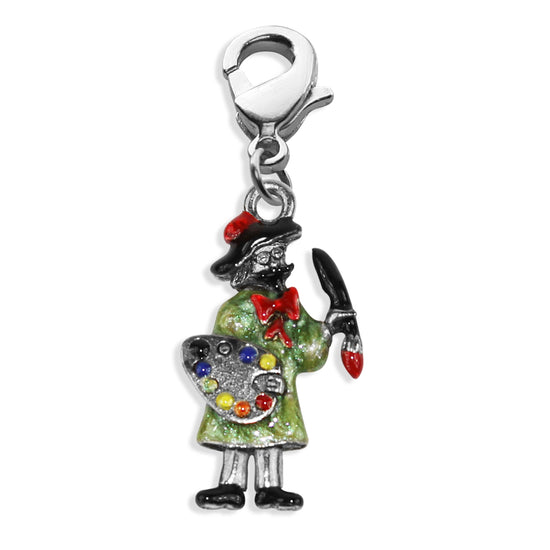 Whimsical Gifts | Artist Charm Dangle in Silver Finish | Artist | Charm Dangle