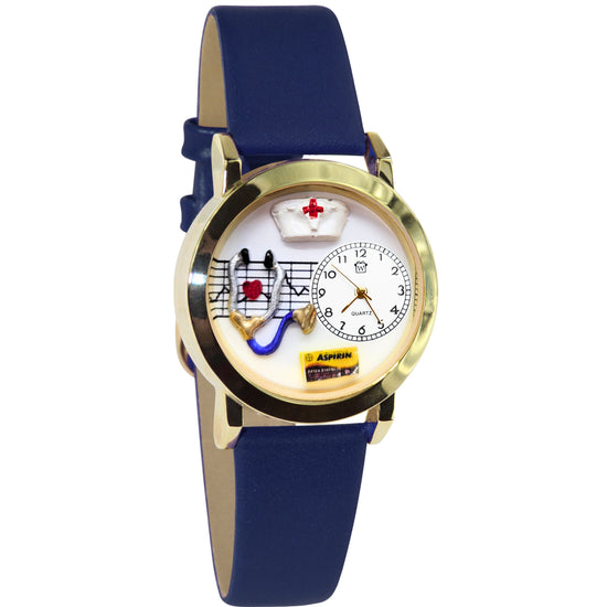 Nurse Red Cross 3D Watch Small Style
