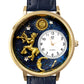 Whimsical Gifts | Sagittarius Zodiac 3D Watch Large Style | Handmade in USA | Zodiac & Celestial |  | Novelty Unique Fun Miniatures Gift | Gold Finish 