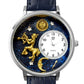 Whimsical Gifts | Sagittarius Zodiac 3D Watch Large Style | Handmade in USA | Zodiac & Celestial |  | Novelty Unique Fun Miniatures Gift | Silver Finish 