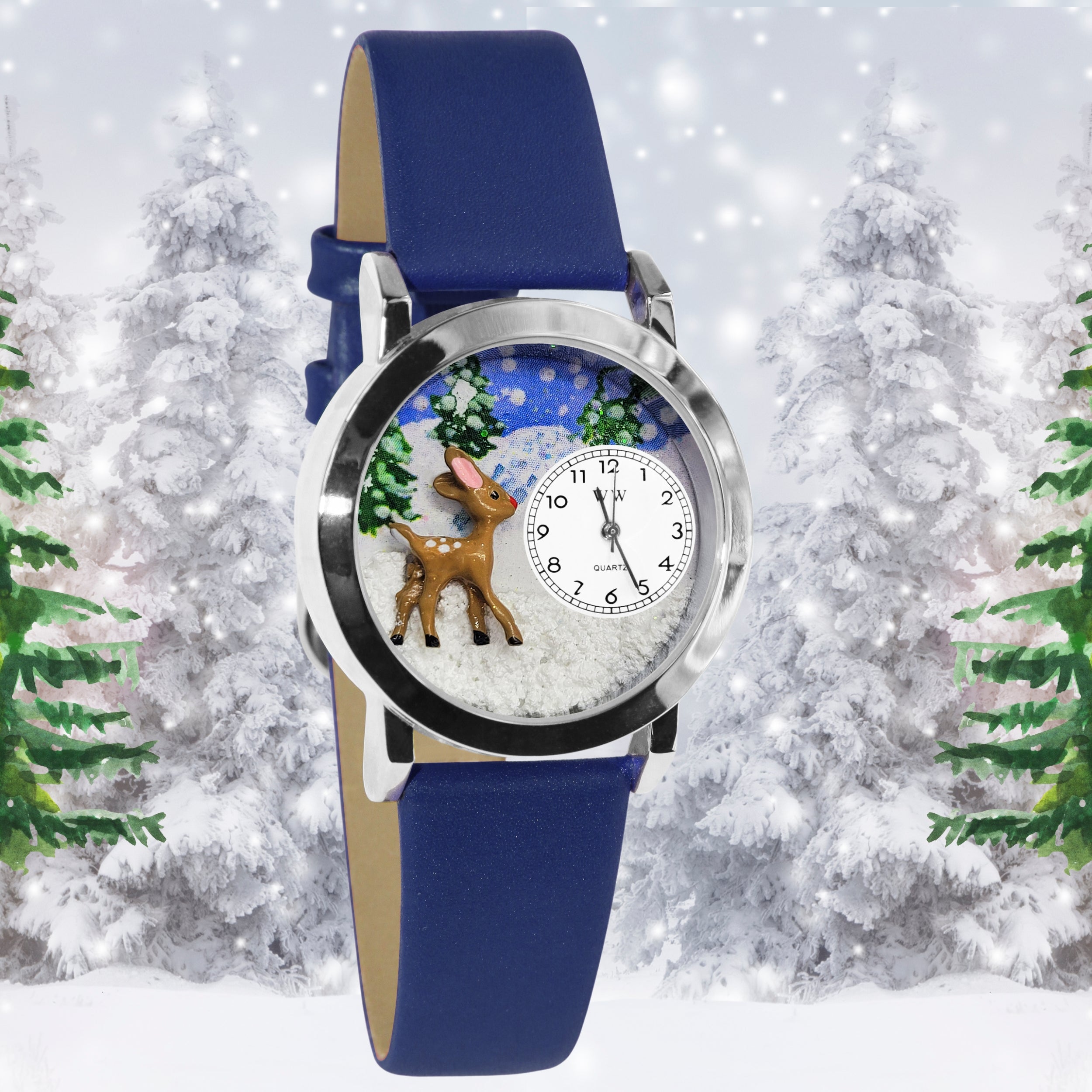 Green Reindeer Moss Botanist Watch - Black Dial – Analog Watch Co.