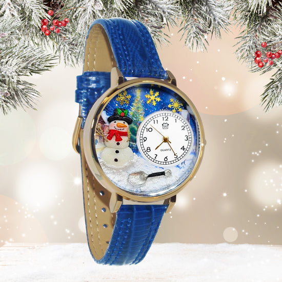 Snowman 3D Watch Large Style