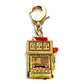 Whimsical Gifts | Slot Machine Charm Dangle in Gold Finish | Hobbies & Special Interests | Casino | Gaming | Game Night Charm Dangle