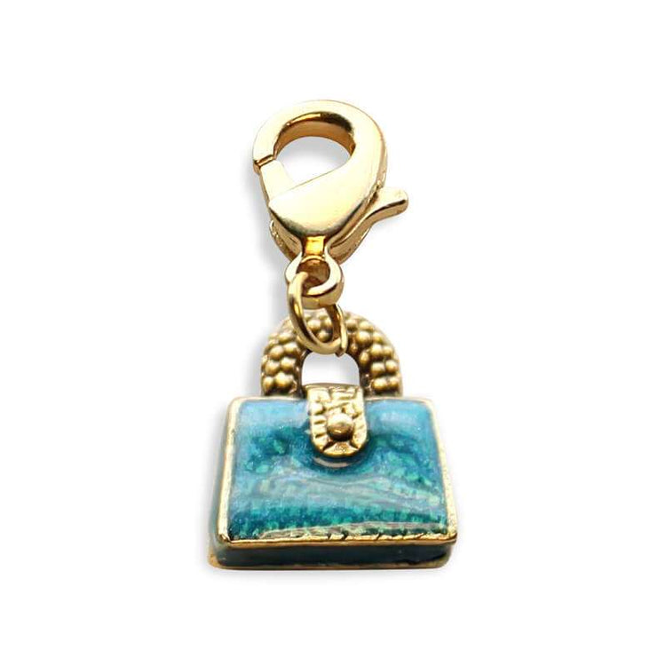 Whimsical Gifts | Purse Charm Dangle in Gold Finish | Hobbies & Special Interests | Fashionista Charm Dangle