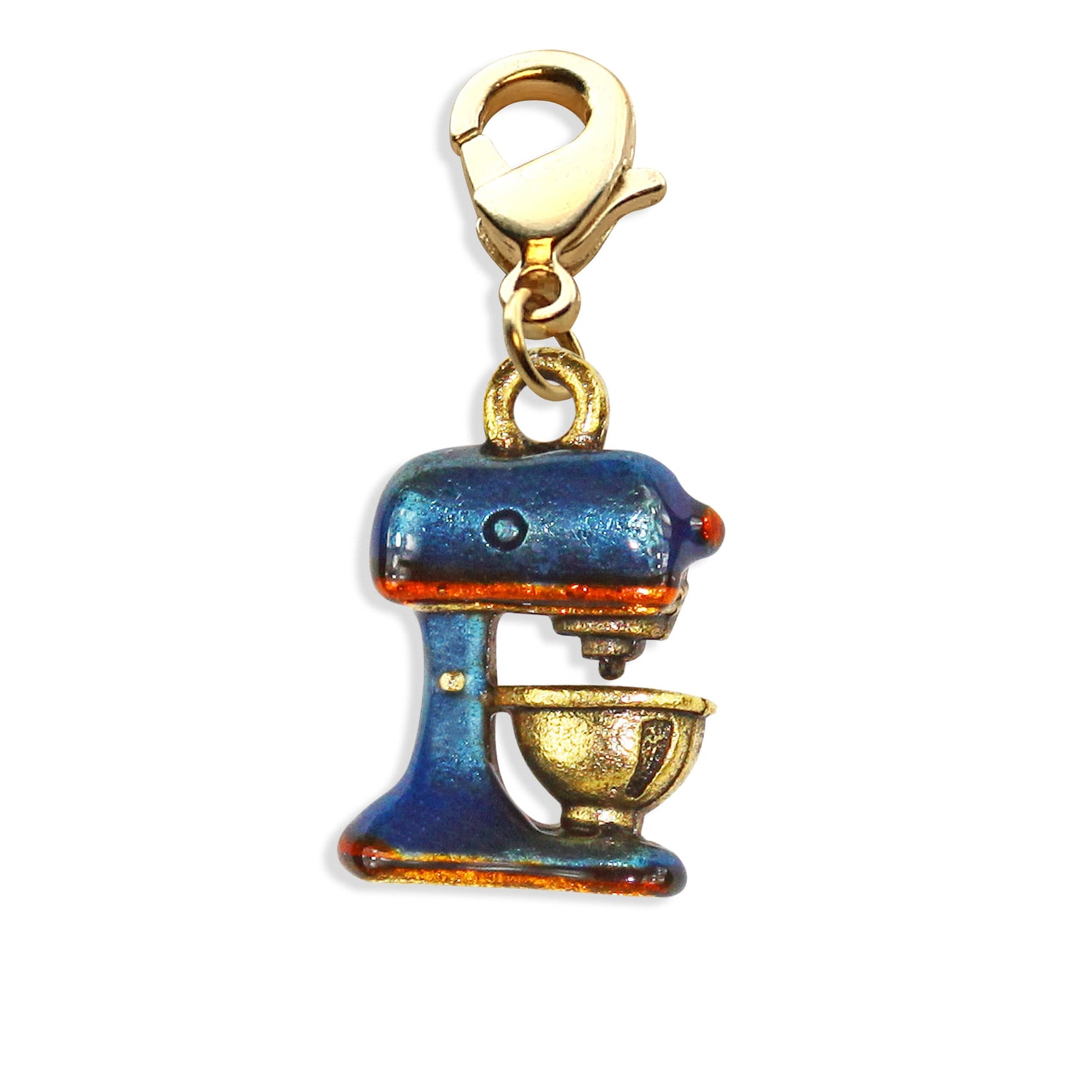 Whimsical Gifts | Mixer Charm Dangle in Gold Finish | Hobbies & Special Interests | Chef | Cooking | Baking Charm Dangle