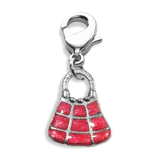 Whimsical Gifts | Tic-Tac-To Purse Charm Dangle in Silver Finish | Hobbies & Special Interests | Fashionista Charm Dangle