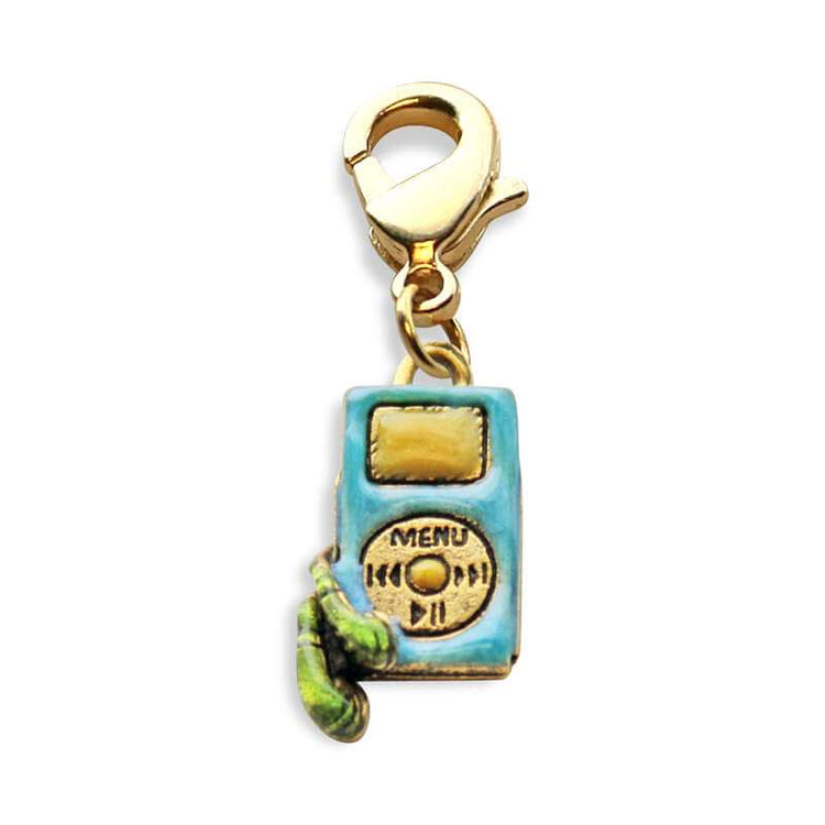 Whimsical Gifts | I-Pod Charm Dangle in Gold Finish | Hobbies & Special Interests | Music Charm Dangle