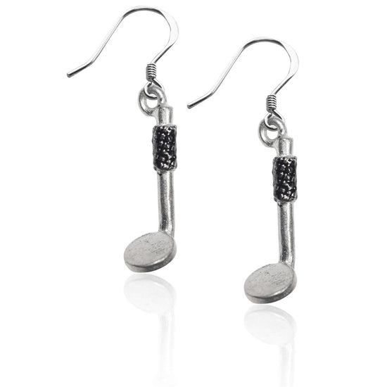 Whimsical Gifts | Dental Mirror Charm Earrings in Silver Finish | Professions Themed | Dental | Medical | First Responder | Jewelry