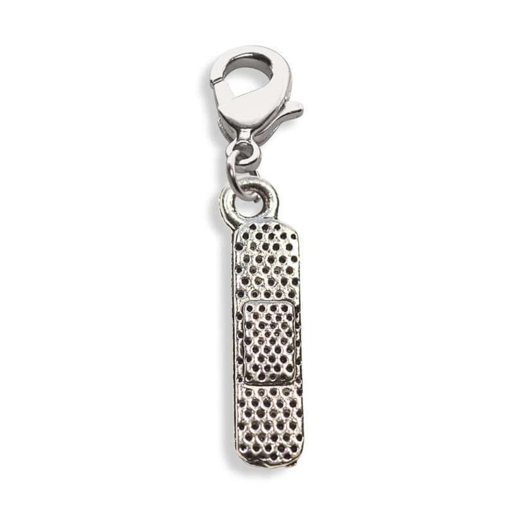 Whimsical Gifts | Bandage Charm Dangle in Silver Finish | Professions Themed | Dental | Medical | First Responder Charm Dangle