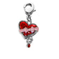 Whimsical Gifts | Heart Chocolate Box Charm Dangle in Silver Finish | Holiday & Seasonal Themed | Valentine&