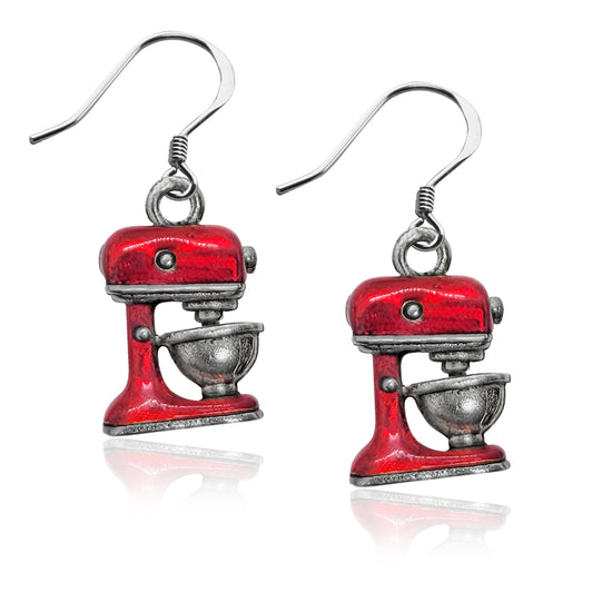 Mixer Charm Earrings | Red Mixer